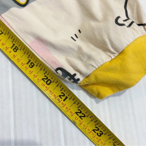 Gelato Pique Lucky Cat Ruffled Pajama Set Size XS Small Shirt and Pants Rare - Picture 14 of 16